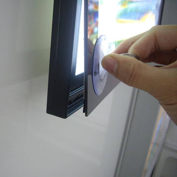 Πλαισιωμένο διπλάσιο Lightbox με το αιφνιδιαστικό πλαίσιο, ελαφριά οθόνη των ακρυλικών λεπτών οδηγήσεων