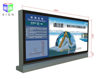 Κίνα Μεγάλοι κάτοχοι αφισών παραθύρων τοίχων, ελαφρύ πλαίσιο 3000 X 1500mm αερολιμένων για τη διαφήμιση προμηθευτής